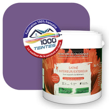 Charger l'image dans la galerie, Peinture écologique Natura Tassili® Les Violets (L'Atelier by Edicolor 130C/130-C/130C1) Intérieur/Extérieur SATIN