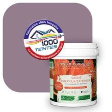 Charger l'image dans la galerie, Peinture écologique Natura Tassili® Les Violets (L'Atelier by Edicolor 131D/131-D/131D1) Intérieur/Extérieur SATIN