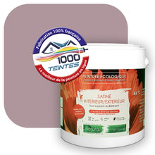 Charger l'image dans la galerie, Peinture écologique Natura Tassili® Les Violets (L'Atelier by Edicolor 132D/132-D/132D1) Intérieur/Extérieur SATIN