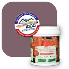 Charger l'image dans la galerie, Peinture écologique Natura Tassili® Les Violets (L'Atelier by Edicolor 132E/132-E/132E1) Intérieur/Extérieur SATIN