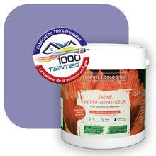 Charger l'image dans la galerie, Peinture écologique Natura Tassili® Les Violets (L'Atelier by Edicolor 136D/136-D/136D1) Intérieur/Extérieur SATIN