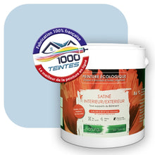 Charger l'image dans la galerie, Peinture écologique Natura Tassili® Les Bleus (L'Atelier by Edicolor 148A/148-A/148A1) Intérieur/Extérieur SATIN