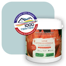 Charger l'image dans la galerie, Peinture écologique Natura Tassili® Les Bleus (L'Atelier by Edicolor 157C/157-C/157C1) Intérieur/Extérieur SATIN