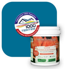 Charger l'image dans la galerie, Peinture écologique Natura Tassili® Les Bleus (L'Atelier by Edicolor 158E/158-E/158E1) Intérieur/Extérieur SATIN