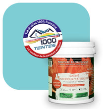 Charger l'image dans la galerie, Peinture écologique Natura Tassili® Les Bleus (L'Atelier by Edicolor 162B/162-B/162B1) Intérieur/Extérieur SATIN