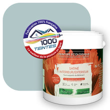 Charger l'image dans la galerie, Peinture écologique Natura Tassili® Les Bleus (L'Atelier by Edicolor 165B/165-B/165B1) Intérieur/Extérieur SATIN