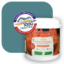 Charger l'image dans la galerie, Peinture écologique Natura Tassili® Les Bleus (L'Atelier by Edicolor 167D/167-D/167D1) Intérieur/Extérieur SATIN