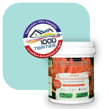 Charger l'image dans la galerie, Peinture écologique Natura Tassili® Les Bleus (L'Atelier by Edicolor 170B/170-B/170B1) Intérieur/Extérieur SATIN