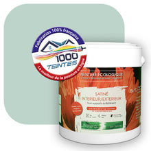 Charger l'image dans la galerie, Peinture écologique Natura Tassili® Les Verts (L'Atelier by Edicolor 173C/173-C/173C1) Intérieur/Extérieur SATIN