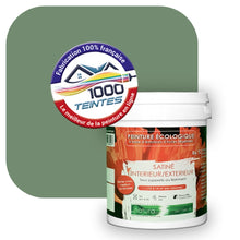 Charger l'image dans la galerie, Peinture écologique Natura Tassili® Les Verts (L'Atelier by Edicolor 180D/180-D/180D1) Intérieur/Extérieur SATIN