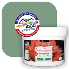 Charger l'image dans la galerie, Peinture écologique Natura Tassili® Les Verts (L'Atelier by Edicolor 181D/181-D/181D1) Intérieur/Extérieur SATIN