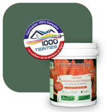 Charger l'image dans la galerie, Peinture écologique Natura Tassili® Les Verts (L'Atelier by Edicolor 181E/181-E/181E1) Intérieur/Extérieur SATIN