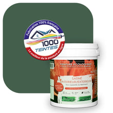 Charger l'image dans la galerie, Peinture écologique Natura Tassili® Les Verts (L'Atelier by Edicolor 182E/182-E/182E1) Intérieur/Extérieur SATIN