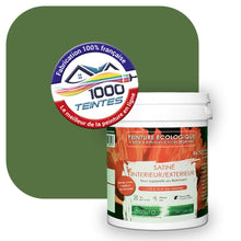 Charger l'image dans la galerie, Peinture écologique Natura Tassili® Les Verts (L'Atelier by Edicolor 184D/184-D/184D1) Intérieur/Extérieur SATIN
