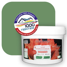 Charger l'image dans la galerie, Peinture écologique Natura Tassili® Les Verts (L'Atelier by Edicolor 185E/185-E/185E1) Intérieur/Extérieur SATIN