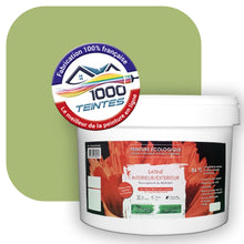 Charger l'image dans la galerie, Peinture écologique Natura Tassili® Les Verts (L'Atelier by Edicolor 186C/186-C/186C1) Intérieur/Extérieur SATIN