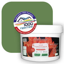 Charger l'image dans la galerie, Peinture écologique Natura Tassili® Les Verts (L'Atelier by Edicolor 186E/186-E/186E1) Intérieur/Extérieur SATIN