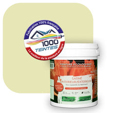 Charger l'image dans la galerie, Peinture écologique Natura Tassili® Les Verts (L'Atelier by Edicolor 188A/188-A/188A1) Intérieur/Extérieur SATIN