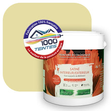 Charger l'image dans la galerie, Peinture écologique Natura Tassili® Les Verts (L'Atelier by Edicolor 189A/189-A/189A1) Intérieur/Extérieur SATIN