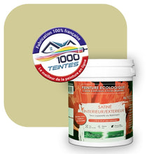 Charger l'image dans la galerie, Peinture écologique Natura Tassili® Les Verts (L'Atelier by Edicolor 189B/189-B/189B1) Intérieur/Extérieur SATIN