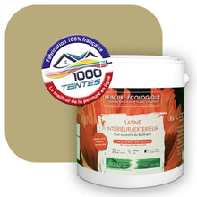Charger l'image dans la galerie, Peinture écologique Natura Tassili® Les Verts (L'Atelier by Edicolor 190C/190-C/190C1) Intérieur/Extérieur SATIN