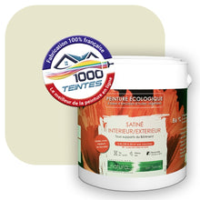 Charger l'image dans la galerie, Peinture écologique Natura Tassili® Les Verts (L'Atelier by Edicolor 191A/191-A/191A1) Intérieur/Extérieur SATIN