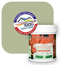 Charger l'image dans la galerie, Peinture écologique Natura Tassili® Les Verts (L'Atelier by Edicolor 195C/195-C/195C1) Intérieur/Extérieur SATIN