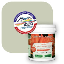 Charger l'image dans la galerie, Peinture écologique Natura Tassili® Les Verts (L'Atelier by Edicolor 196B/196-B/196B1) Intérieur/Extérieur SATIN