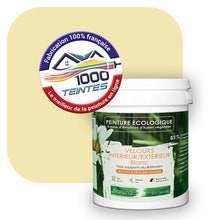 Charger l'image dans la galerie, Peinture écologique Natura Tassili® Les Jaunes (L'Atelier by Edicolor 076A/076-A/076A1) Intérieur/Extérieur VELOURS