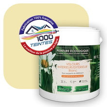 Charger l'image dans la galerie, Peinture écologique Natura Tassili® Les Jaunes (L'Atelier by Edicolor 076A/076-A/076A1) Intérieur/Extérieur VELOURS