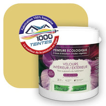 Charger l'image dans la galerie, Peinture écologique Natura Tassili® Les Jaunes (L'Atelier by Edicolor 076C/076-C/076C1) Intérieur/Extérieur VELOURS