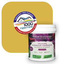 Charger l'image dans la galerie, Peinture écologique Natura Tassili® Les Jaunes (L'Atelier by Edicolor 077E/077-E/077E1) Intérieur/Extérieur VELOURS