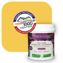Charger l'image dans la galerie, Peinture écologique Natura Tassili® Les Jaunes (L'Atelier by Edicolor 079D/079-D/079D1) Intérieur/Extérieur VELOURS
