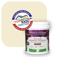 Charger l'image dans la galerie, Peinture écologique Natura Tassili® Les Jaunes (L'Atelier by Edicolor 080A/080-A/080A1) Intérieur/Extérieur VELOURS