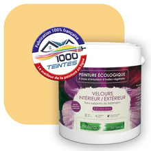 Charger l'image dans la galerie, Peinture écologique Natura Tassili® Les Jaunes (L'Atelier by Edicolor 081D/081-D/081D1) Intérieur/Extérieur VELOURS