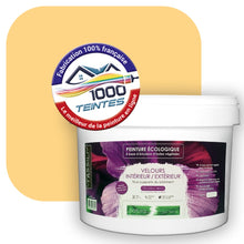 Charger l'image dans la galerie, Peinture écologique Natura Tassili® Les Jaunes (L'Atelier by Edicolor 082B/082-B/082B1) Intérieur/Extérieur VELOURS