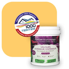 Charger l'image dans la galerie, Peinture écologique Natura Tassili® Les Jaunes (L'Atelier by Edicolor 082C/082-C/082C1) Intérieur/Extérieur VELOURS