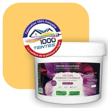 Charger l'image dans la galerie, Peinture écologique Natura Tassili® Les Jaunes (L'Atelier by Edicolor 082C/082-C/082C1) Intérieur/Extérieur VELOURS