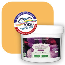 Charger l'image dans la galerie, Peinture écologique Natura Tassili® Les Jaunes (L'Atelier by Edicolor 083D/083-D/083D1) Intérieur/Extérieur VELOURS