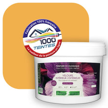 Charger l'image dans la galerie, Peinture écologique Natura Tassili® Les Jaunes (L'Atelier by Edicolor 083E/083-E/083E1) Intérieur/Extérieur VELOURS