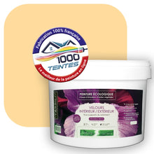 Charger l'image dans la galerie, Peinture écologique Natura Tassili® Les Jaunes (L'Atelier by Edicolor 084C/084-C/084C1) Intérieur/Extérieur VELOURS