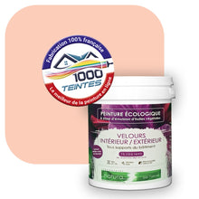 Charger l'image dans la galerie, Peinture écologique Natura Tassili® Les Rouges (L'Atelier by Edicolor 097A/097-A/097A1) Intérieur/Extérieur VELOURS