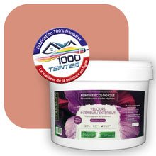 Charger l'image dans la galerie, Peinture écologique Natura Tassili® Les Rouges (L'Atelier by Edicolor 097C/097-C/097C1) Intérieur/Extérieur VELOURS