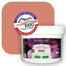 Charger l'image dans la galerie, Peinture écologique Natura Tassili® Les Rouges (L'Atelier by Edicolor 097D/097-D/097D1) Intérieur/Extérieur VELOURS