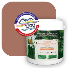 Charger l'image dans la galerie, Peinture écologique Natura Tassili® Les Rouges (L'Atelier by Edicolor 098E/098-E/098E1) Intérieur/Extérieur VELOURS