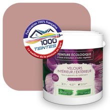 Charger l'image dans la galerie, Peinture écologique Natura Tassili® Les Rouges (L'Atelier by Edicolor 100C/100-C/100C1) Intérieur/Extérieur VELOURS