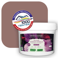 Charger l'image dans la galerie, Peinture écologique Natura Tassili® Les Rouges (L'Atelier by Edicolor 100D/100-D/100D1) Intérieur/Extérieur VELOURS