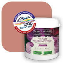 Charger l'image dans la galerie, Peinture écologique Natura Tassili® Les Rouges (L'Atelier by Edicolor 101A/101-A/101A1) Intérieur/Extérieur VELOURS