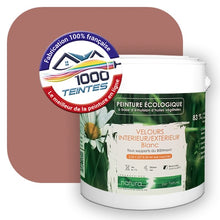 Charger l'image dans la galerie, Peinture écologique Natura Tassili® Les Rouges (L'Atelier by Edicolor 101B/101-B/101B1) Intérieur/Extérieur VELOURS