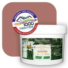 Charger l'image dans la galerie, Peinture écologique Natura Tassili® Les Rouges (L'Atelier by Edicolor 101B/101-B/101B1) Intérieur/Extérieur VELOURS